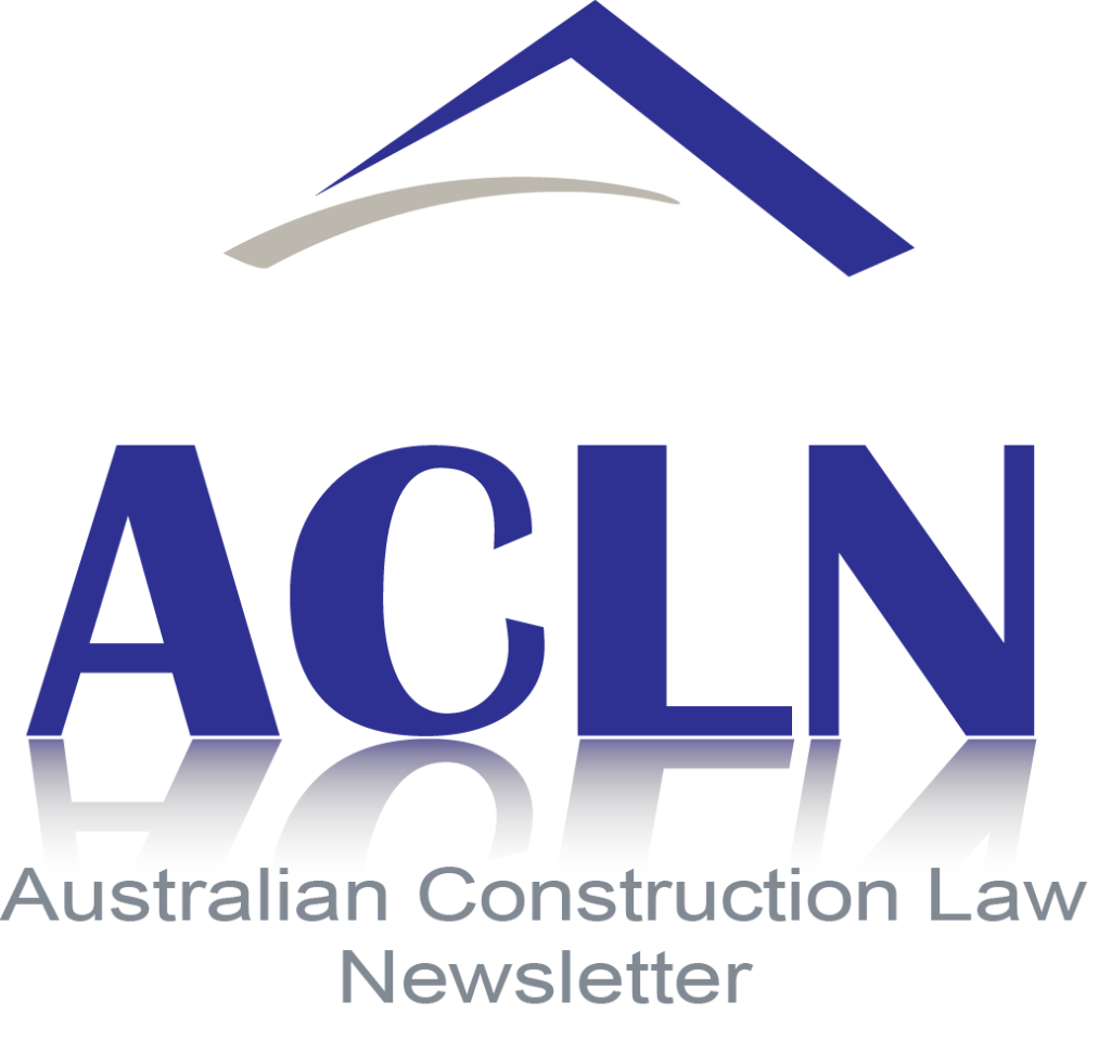 Australian Construction Law Newsletter