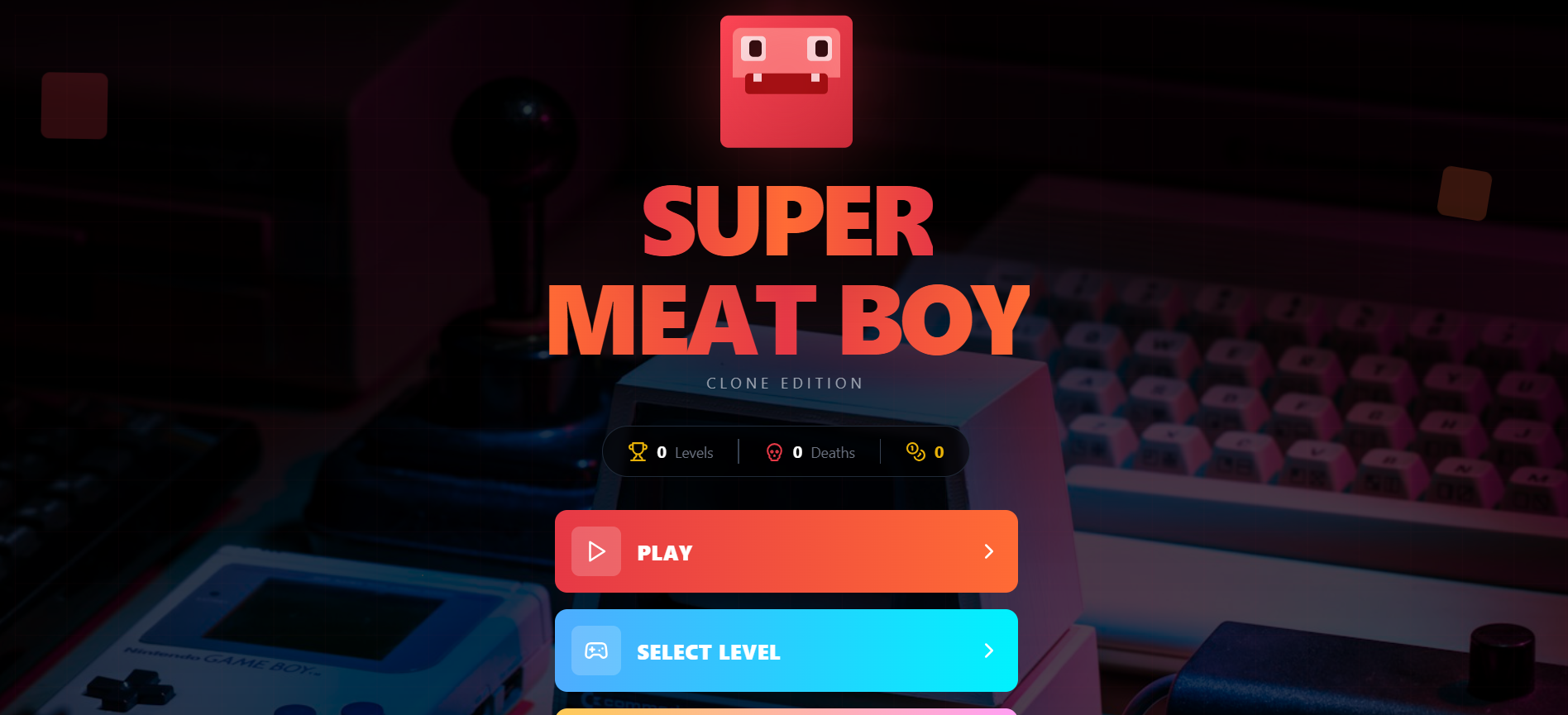meatboy Adventures template preview