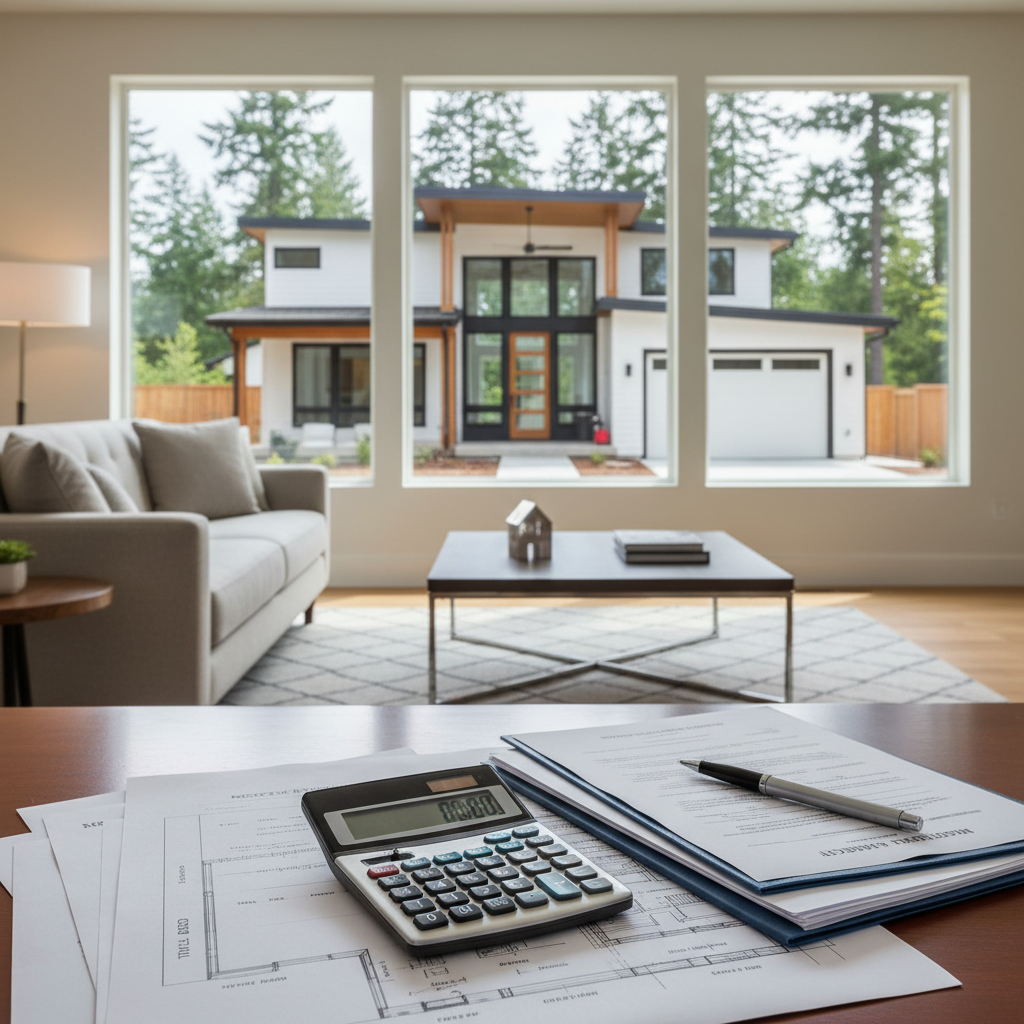 Directly funded Washington residential mortgage refinancing