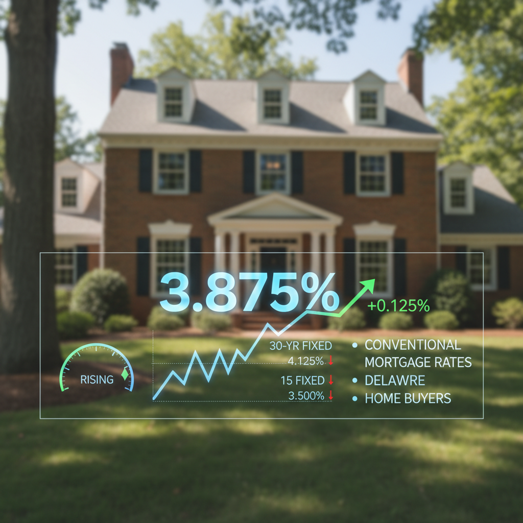 Current Delaware Conventional Mortgage Rates for Homebuyers - January 2026