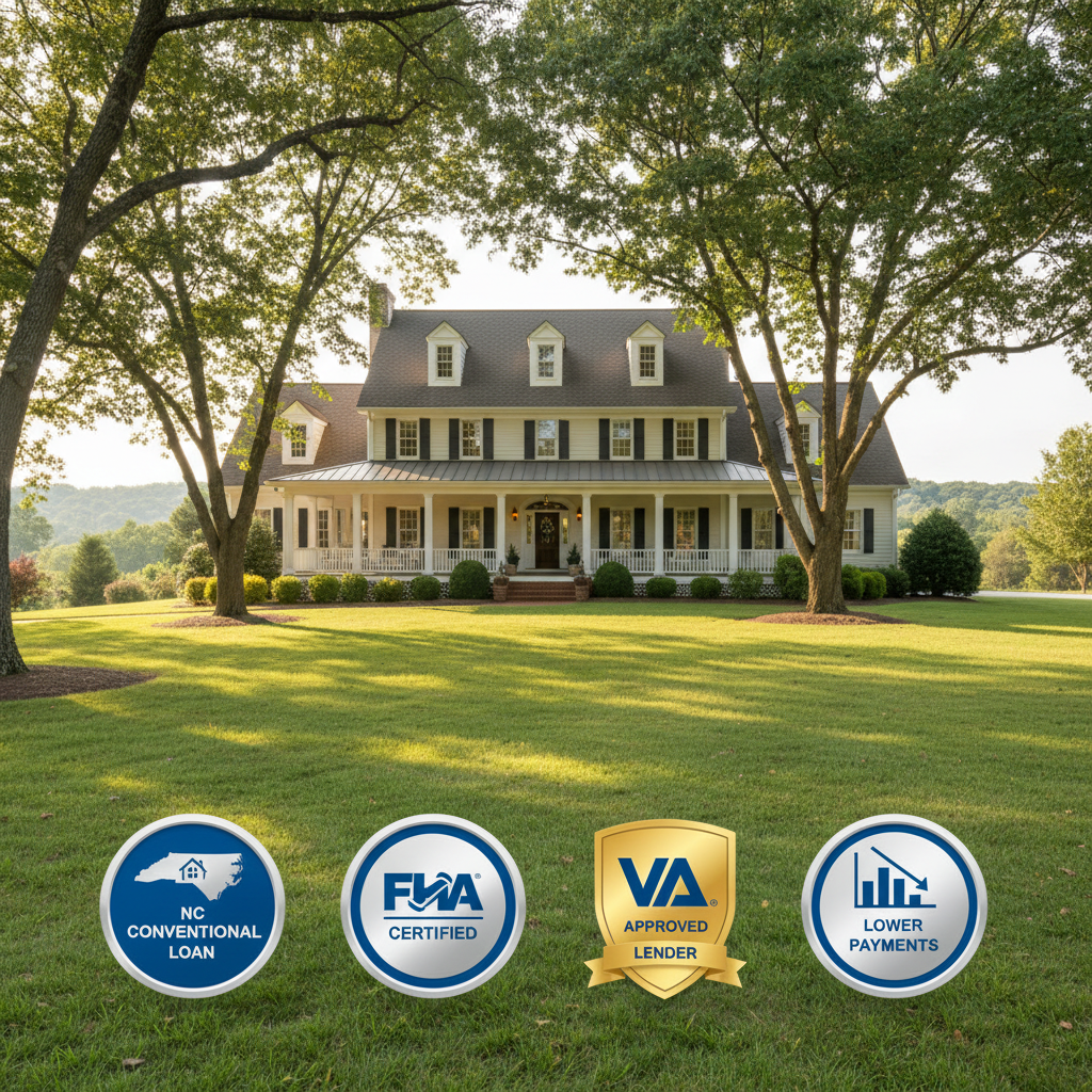 Refinancing Your Mortgage in North Carolina: Lower Your Monthly Payments with a Conventional Loan