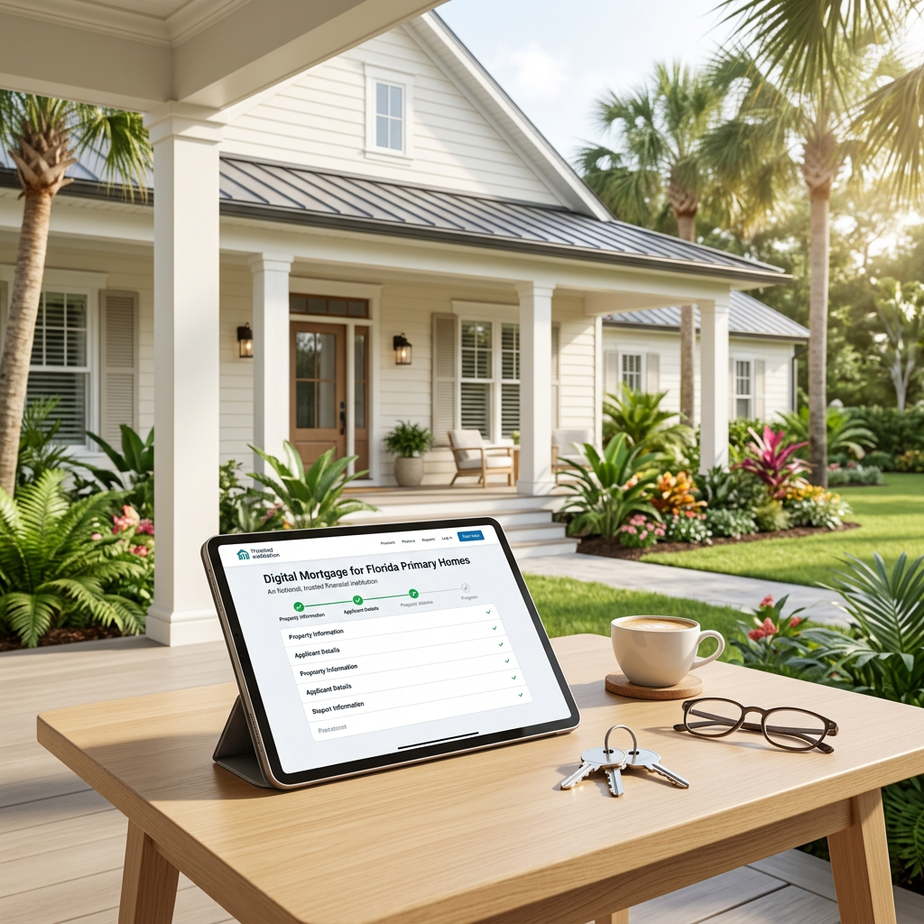 Digital Mortgage Applications for Licensed Properties in Florida