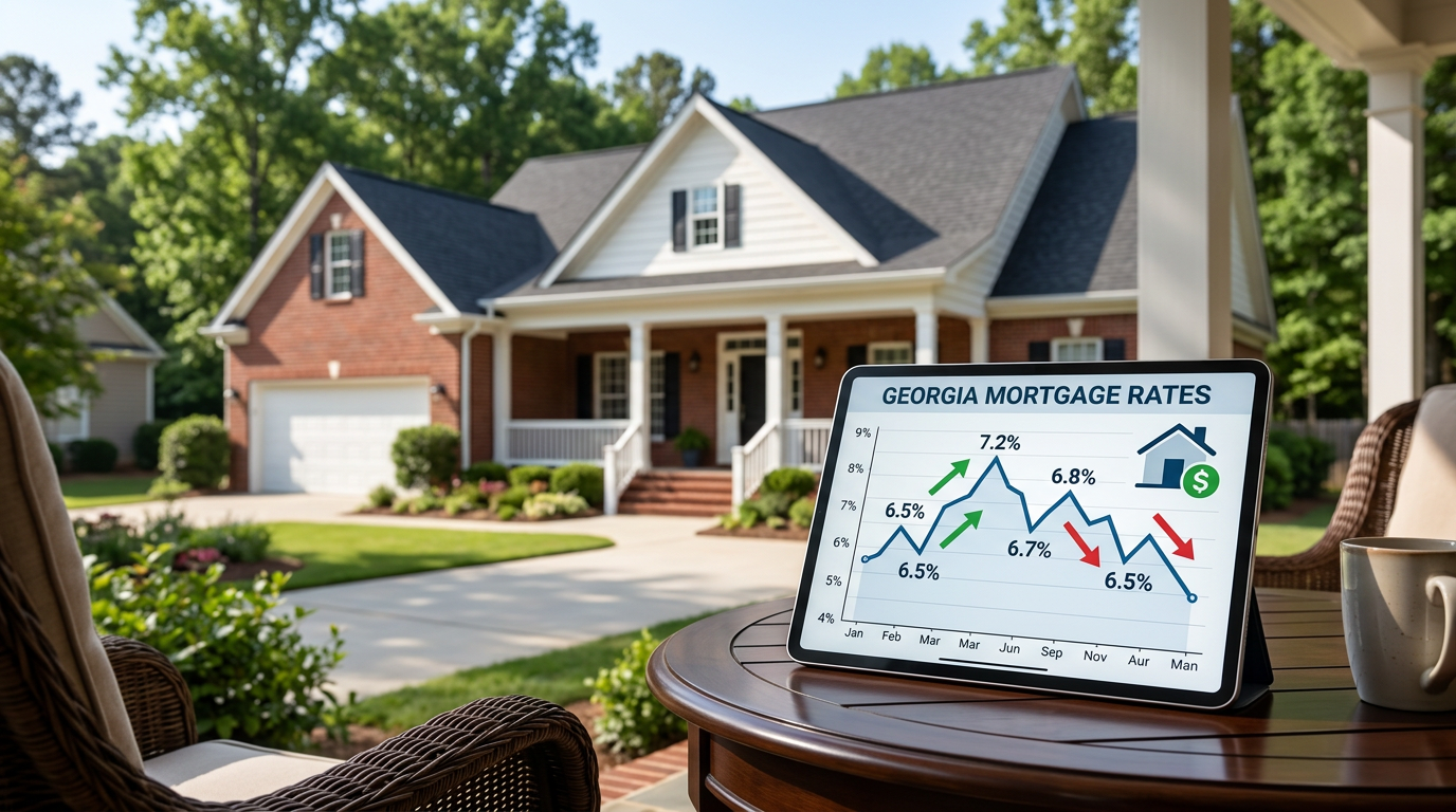 Mortgage Rates and Application Insights for Georgia Homebuyers