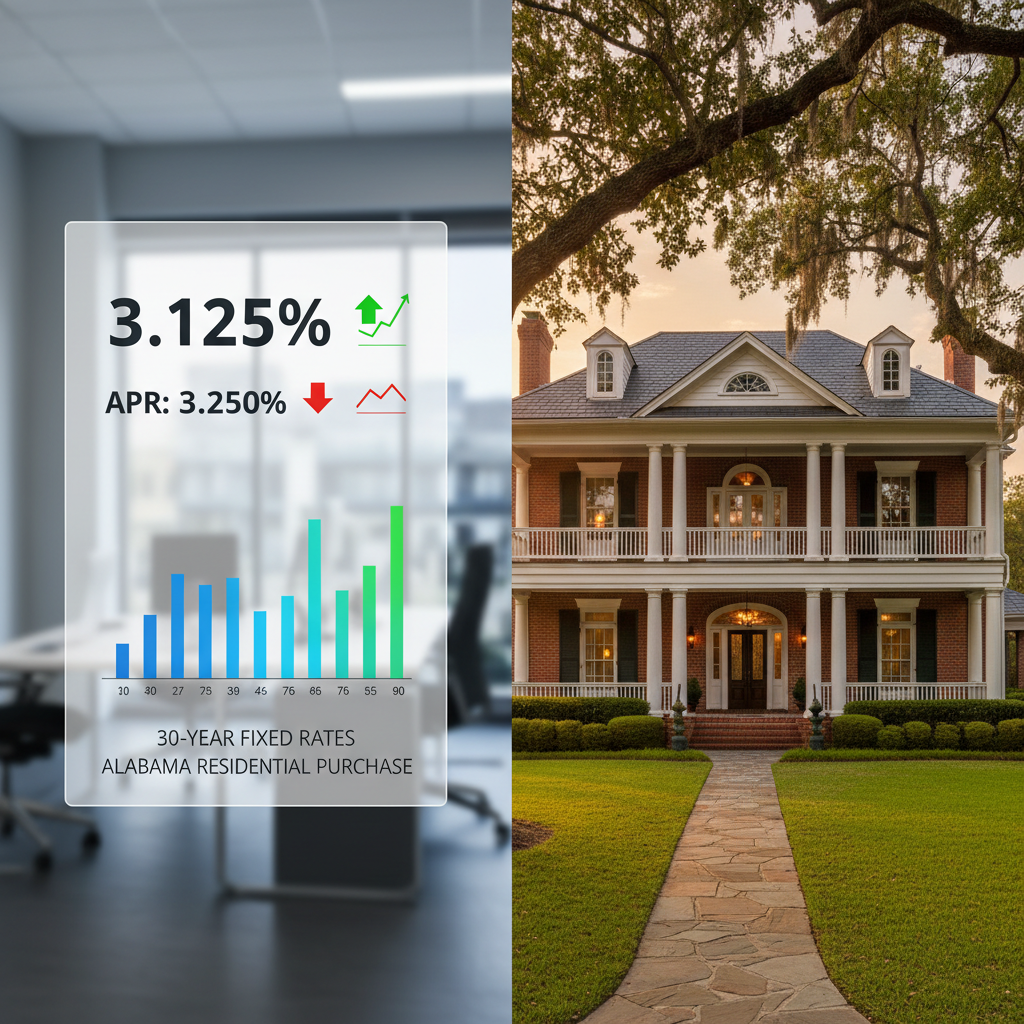 Current Trends in 30-Year Fixed Rates for Residential Purchases in Alabama