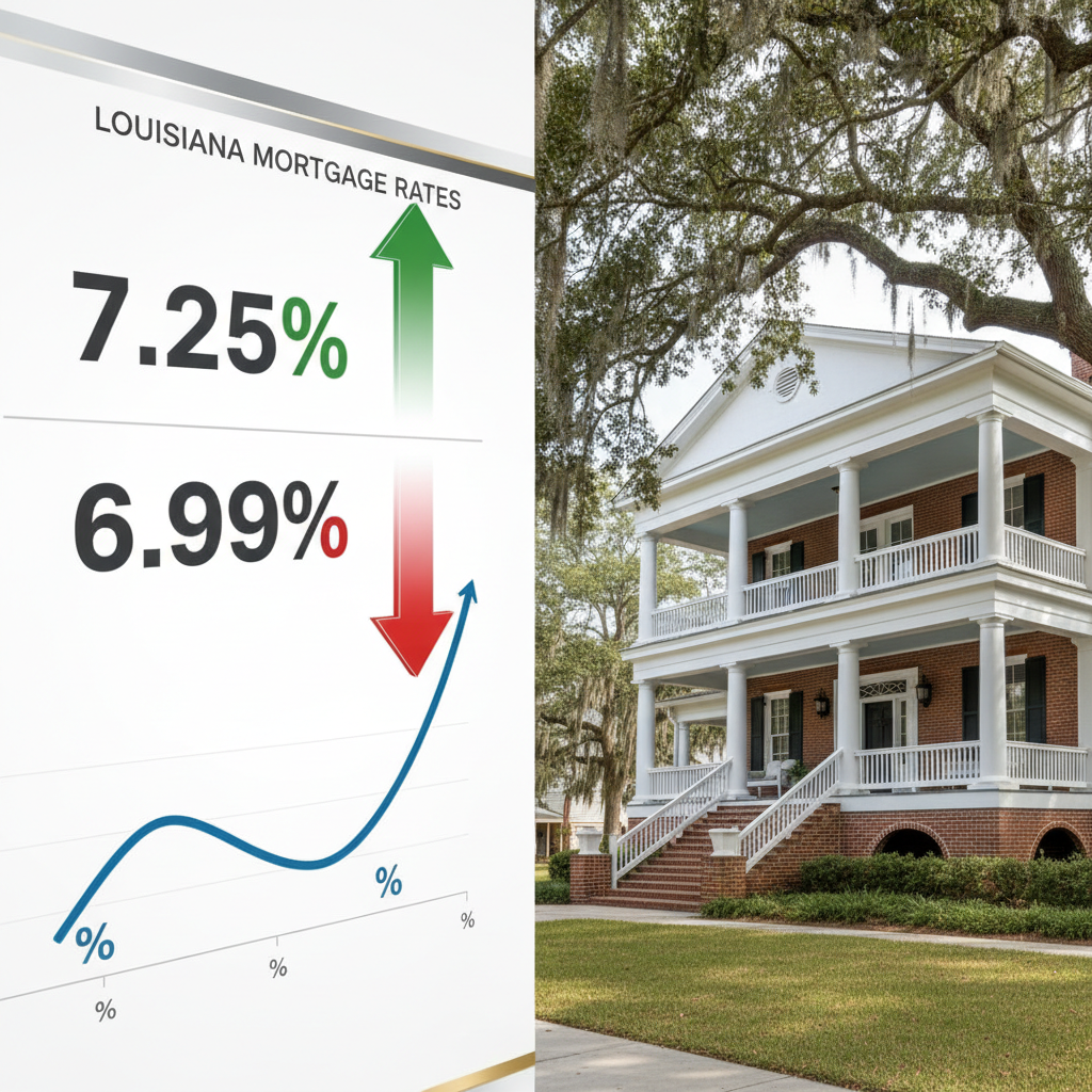 Mortgage Rates in Louisiana: Current Information for Homebuyers