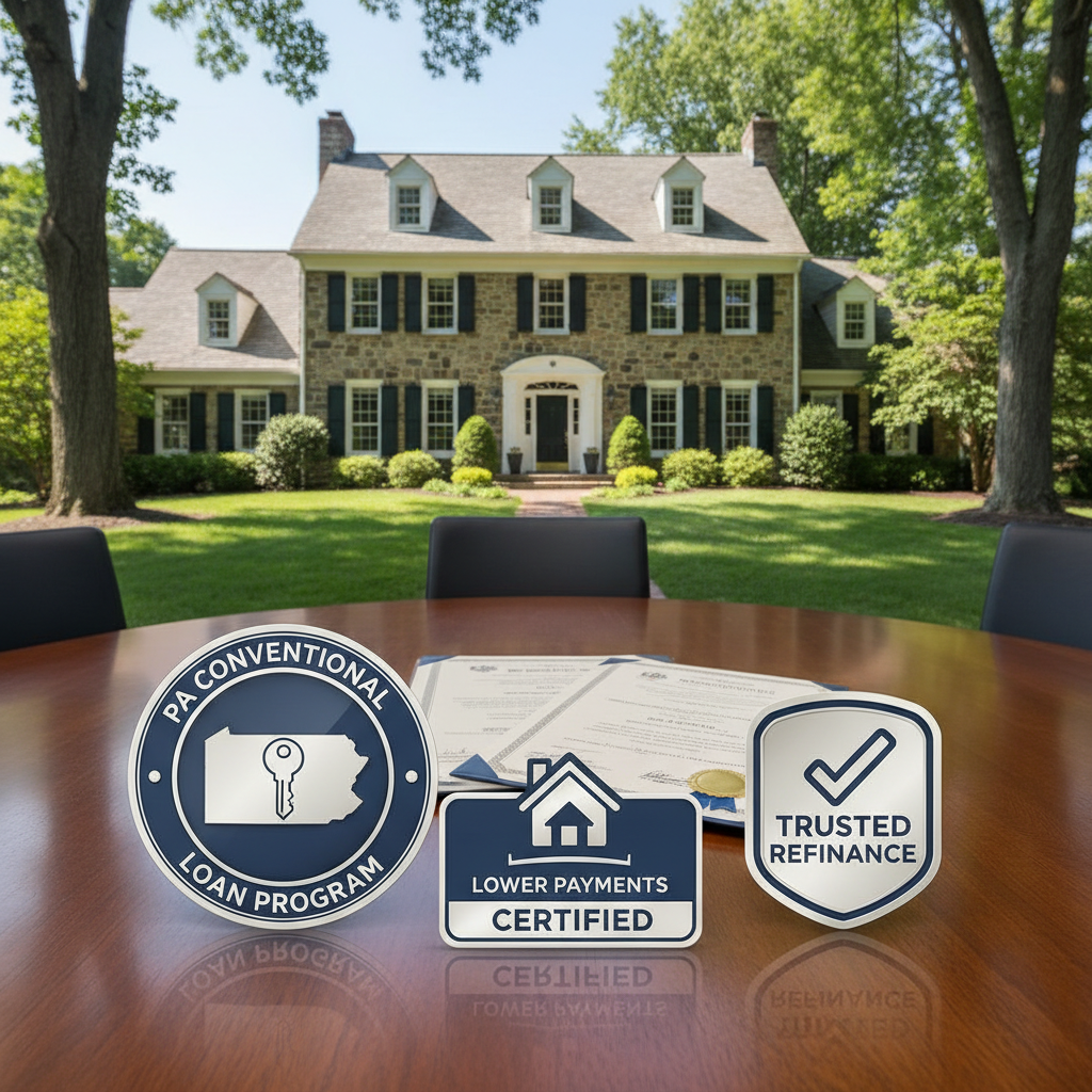 Lowering Monthly Payments with a Conventional Refinance in Pennsylvania