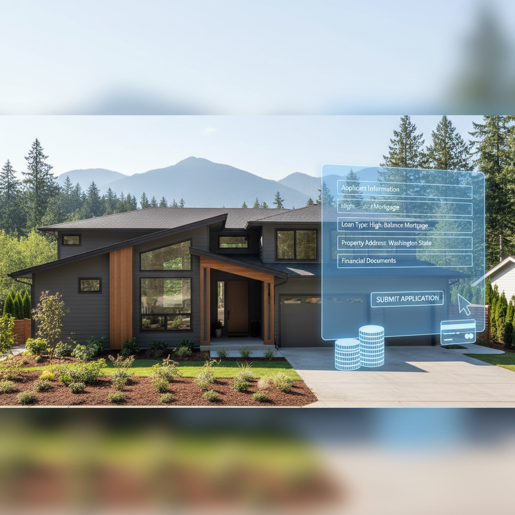 Online Applications for High-Balance Mortgages in Washington: A Guide