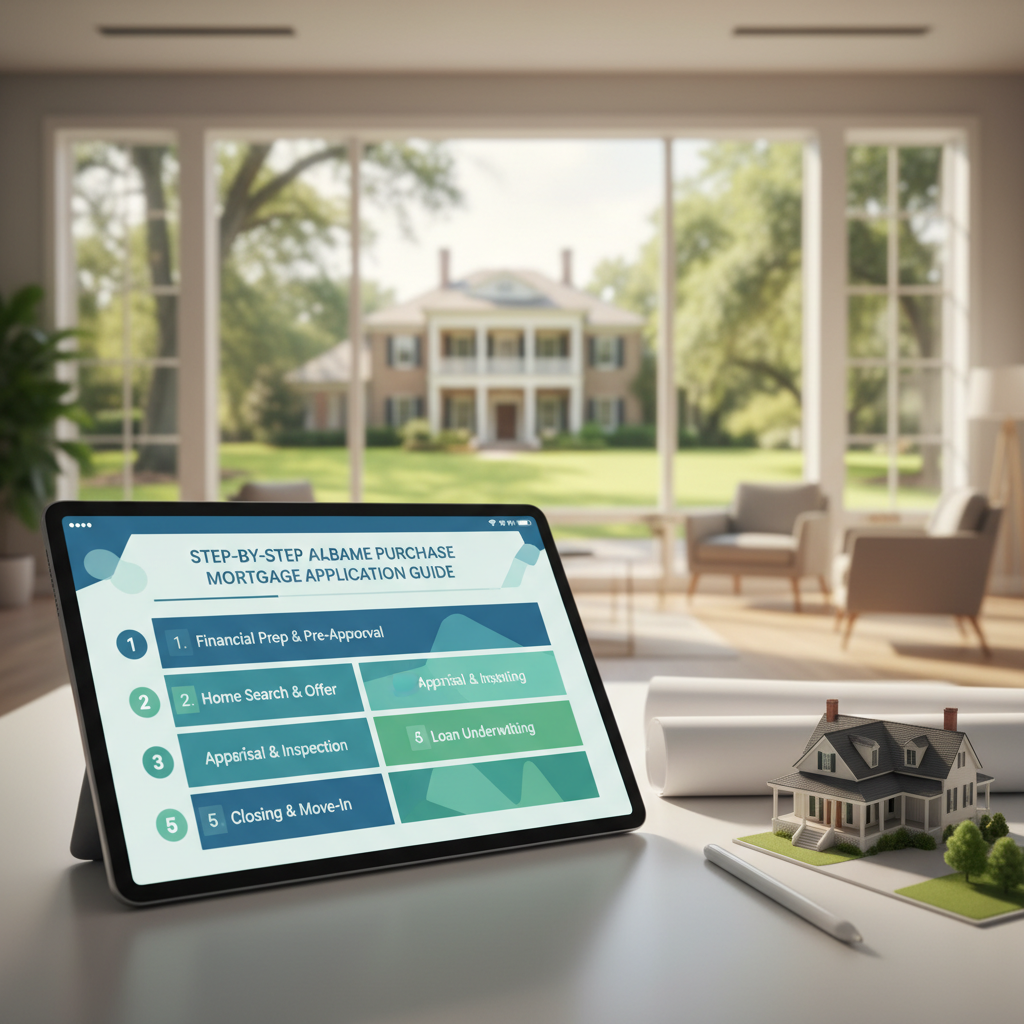 Step-by-Step Alabama Home Purchase Mortgage Application Guide: Secure Your Dream Home