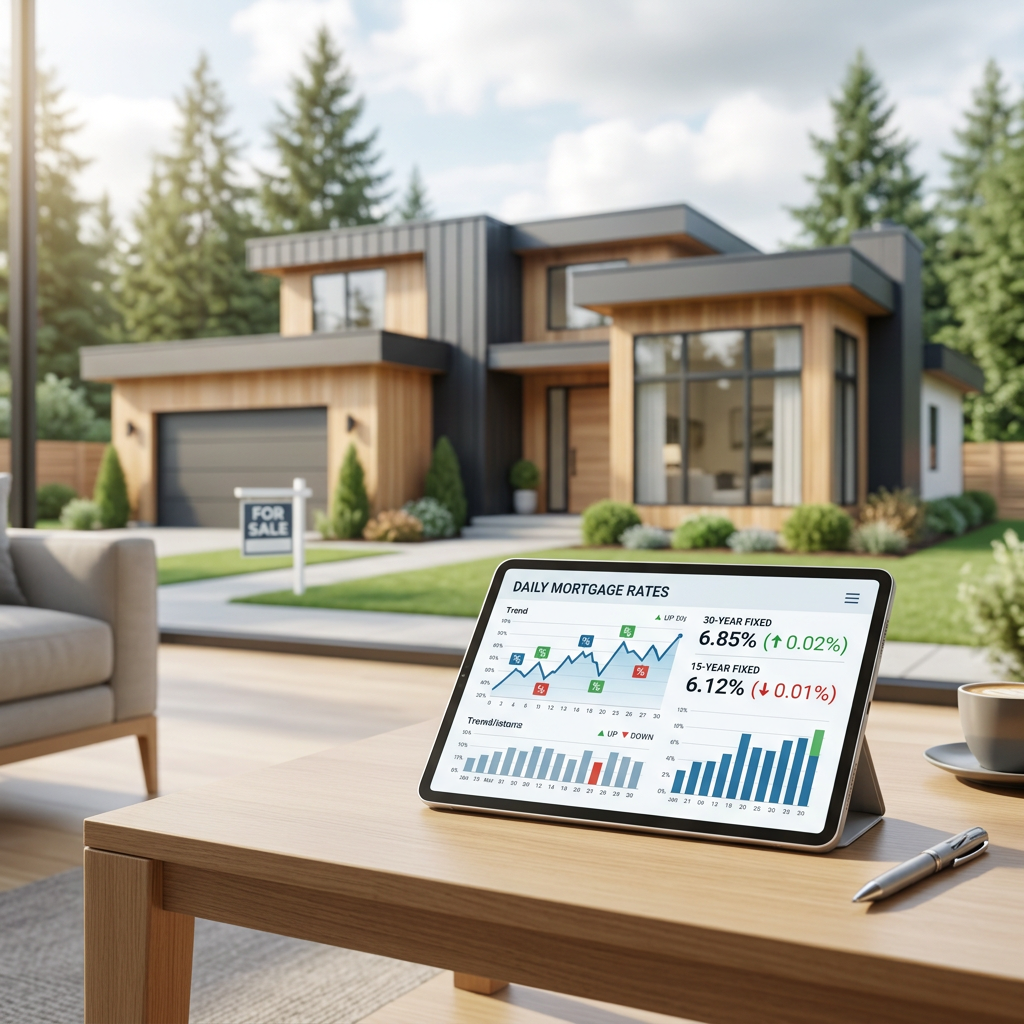 Daily Mortgage Rate Updates for Washington: March 2026