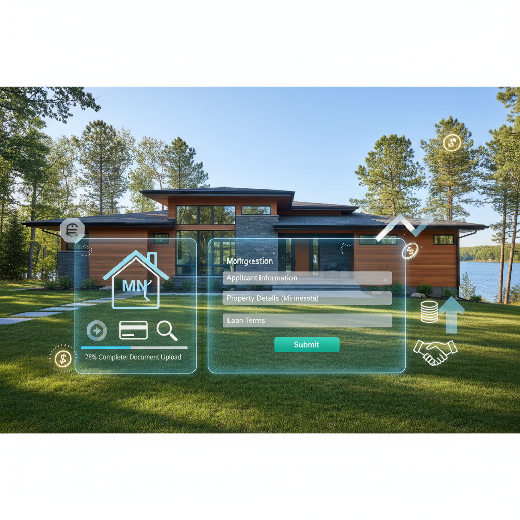 Electronic Mortgage Application for Home Buying in Minnesota