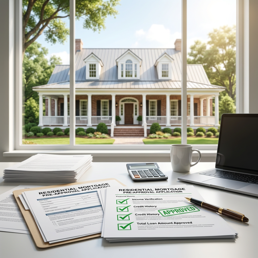 Residential Mortgage Pre-Approval Application: A Comprehensive Guide for Alabama Homebuyers