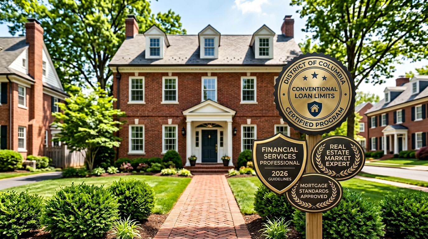 Conventional Loan Limits and Current Mortgage Rates for District of Columbia Homebuyers in 2026