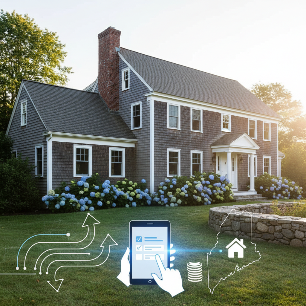Streamlined Online Mortgage Application for Maine Residents