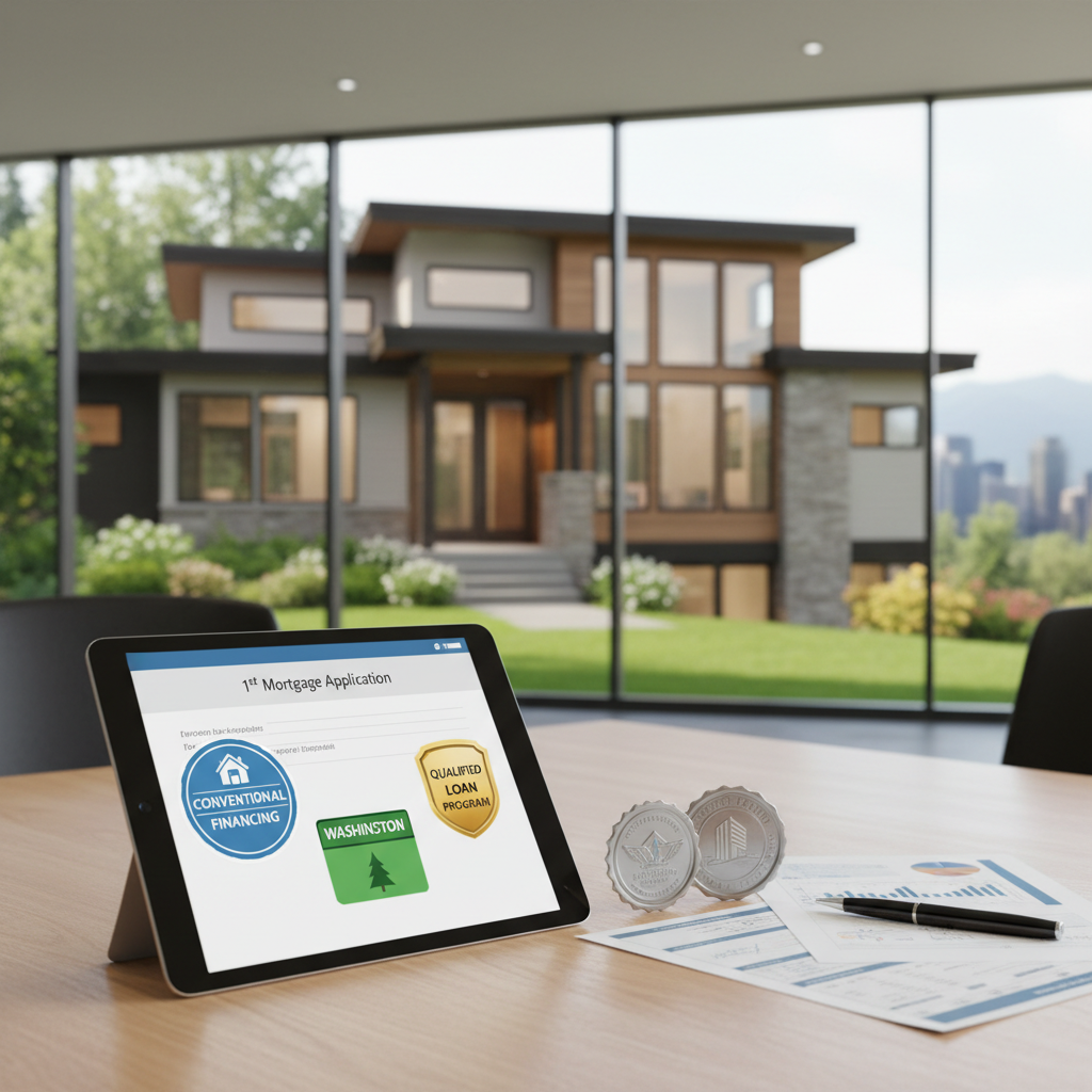 First Mortgage Application Guide for Conventional Financing in Washington