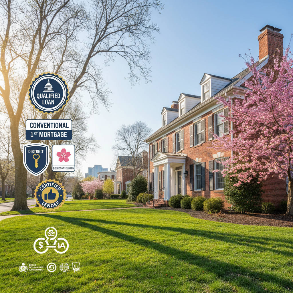 How to Qualify for a Conventional 1st Mortgage in Washington, D.C.