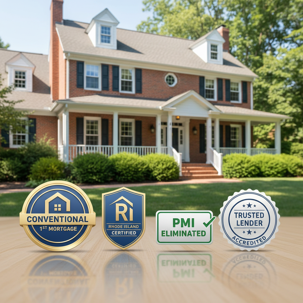 Eliminating PMI with a Rhode Island Conventional 1st Mortgage Refinance: Current Rates as of January 8, 2026