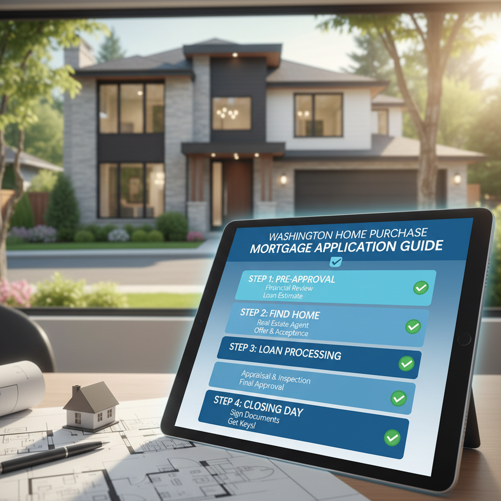 Step-by-Step Guide to Mortgage Applications for Home Purchases in Washington