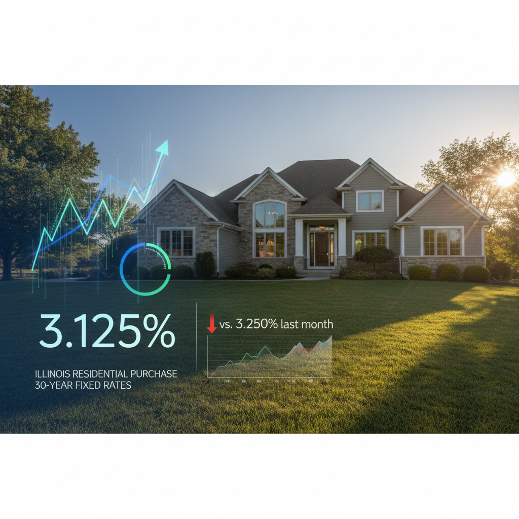 Current 30-Year Fixed Mortgage Rates in Illinois for 2023