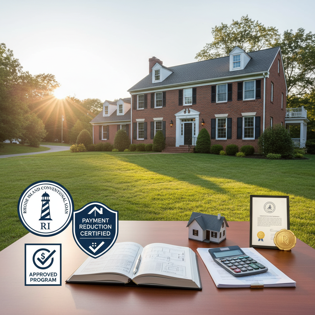 Lowering Monthly Payments with a Conventional Refinance in Rhode Island