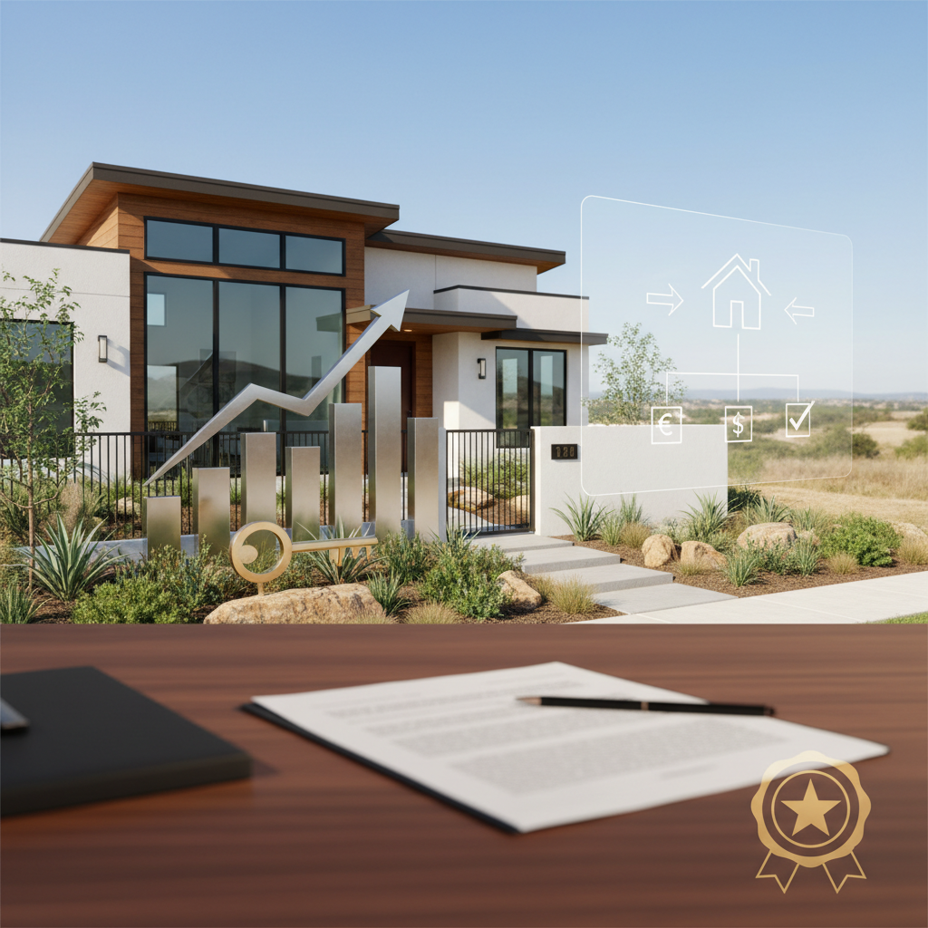 Qualified mortgage application for Texas residential property