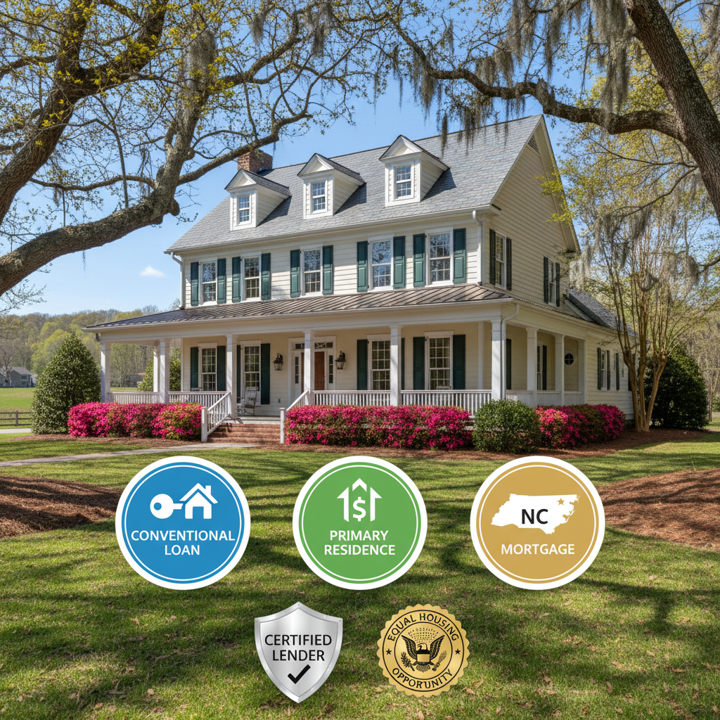 Buying a Primary Home in North Carolina: Conventional Mortgage Options
