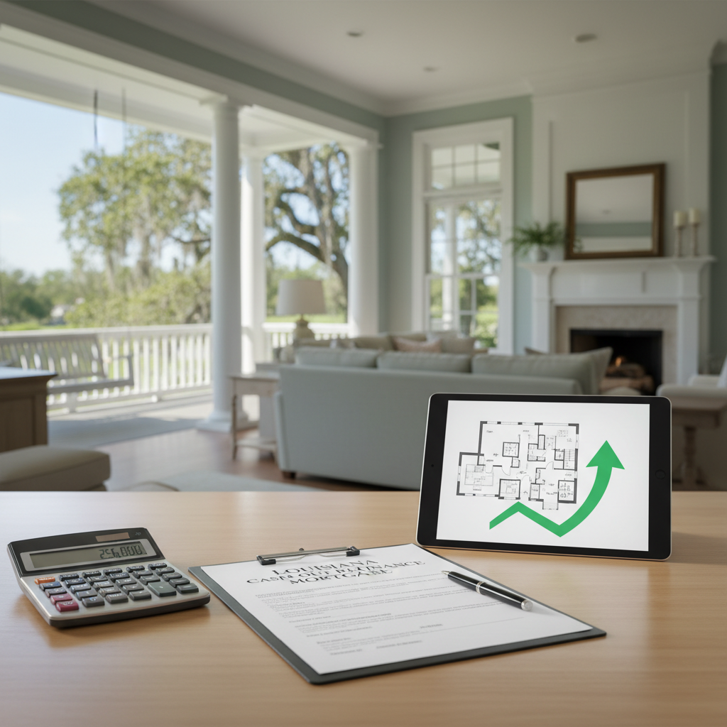 Apply for a Cash-Out Refinance Mortgage in Louisiana