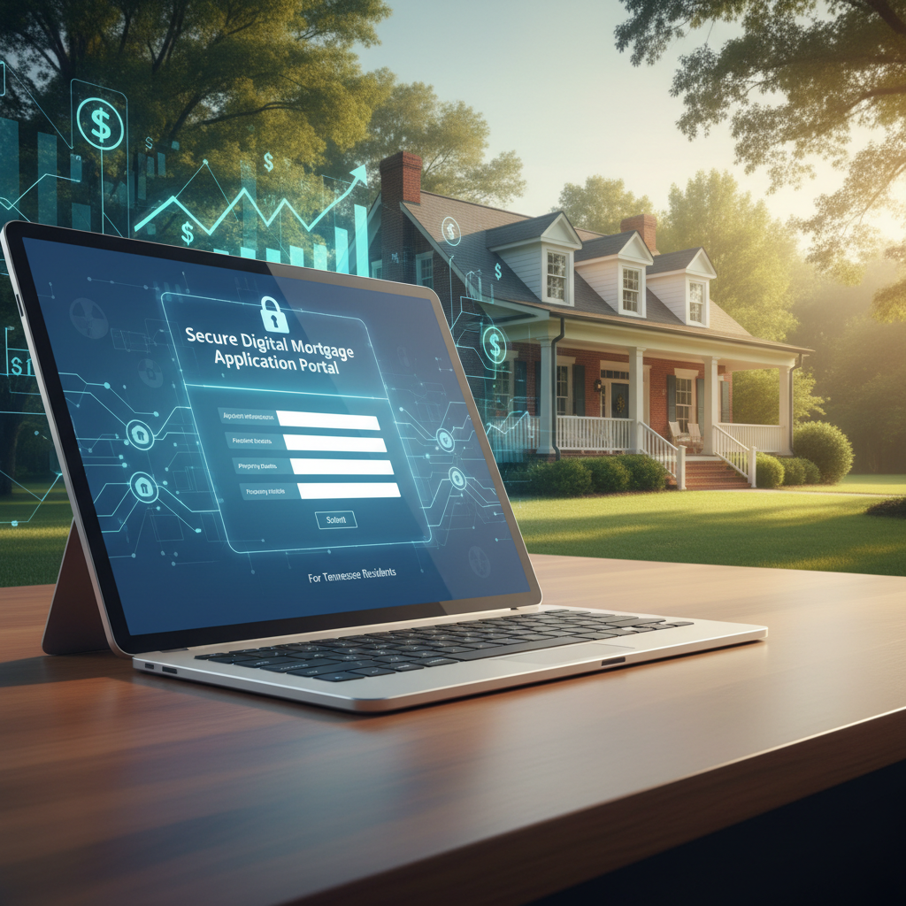 Secure Digital Mortgage Application Portal for Tennessee Homebuyers