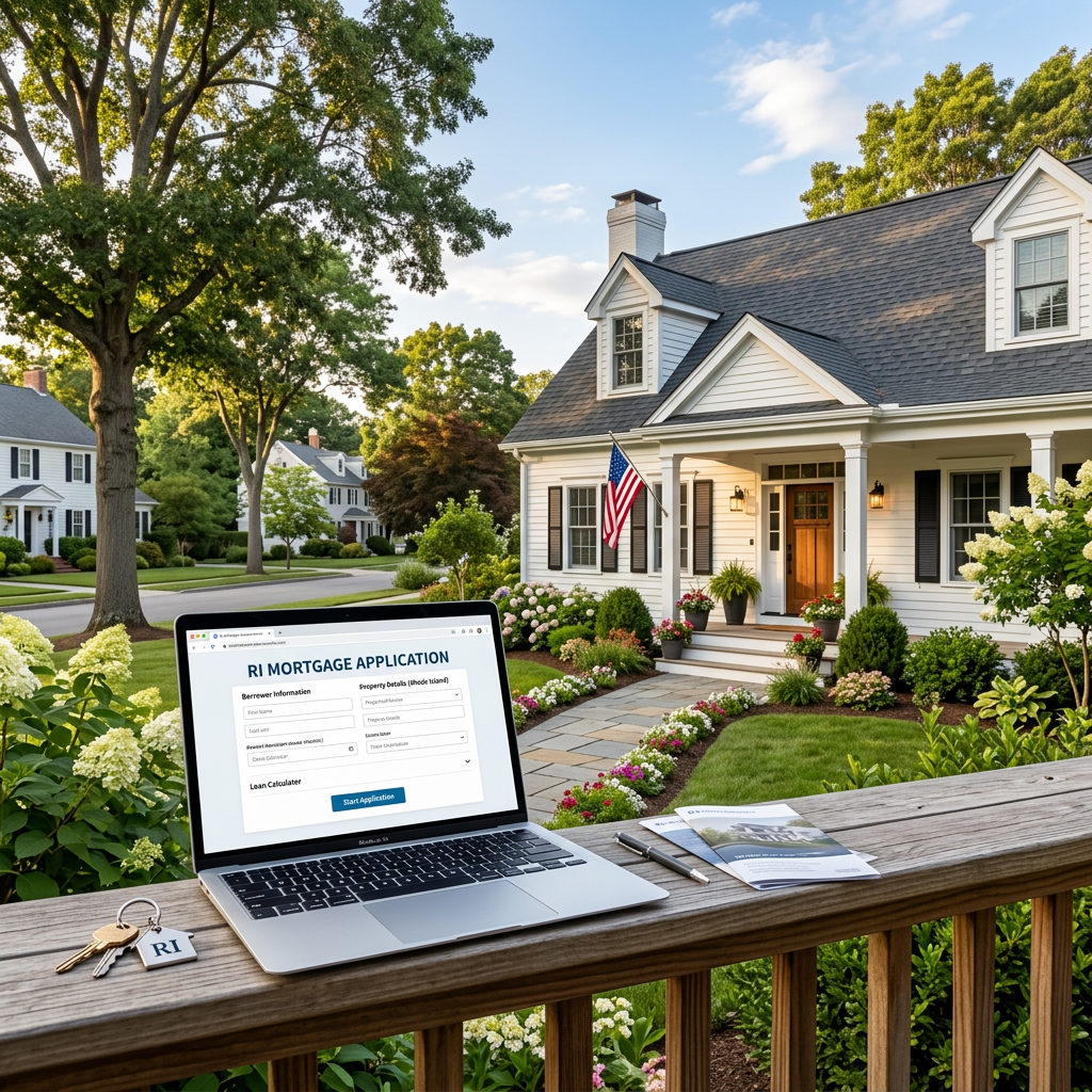 Online Mortgage Application Process for Rhode Island Residents