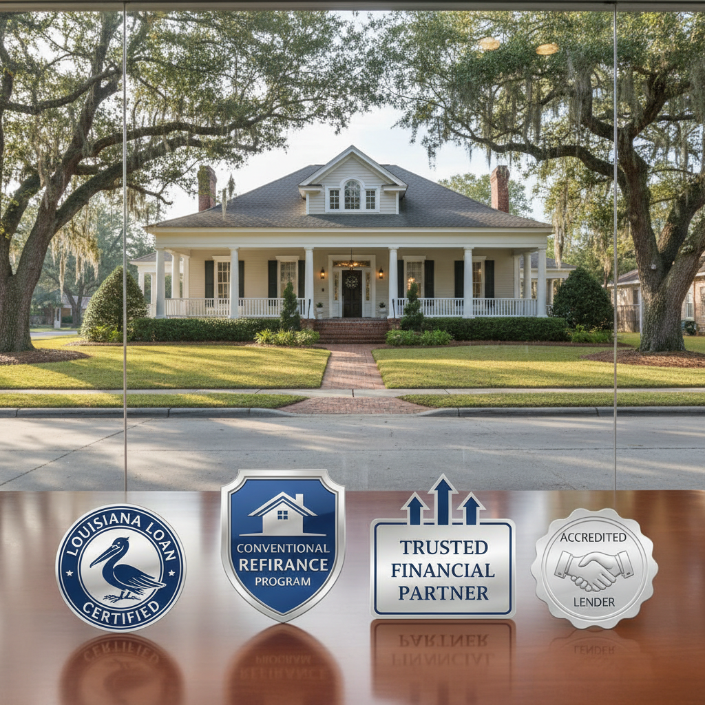 Lowering Monthly Payments with a Conventional Refinance in Louisiana