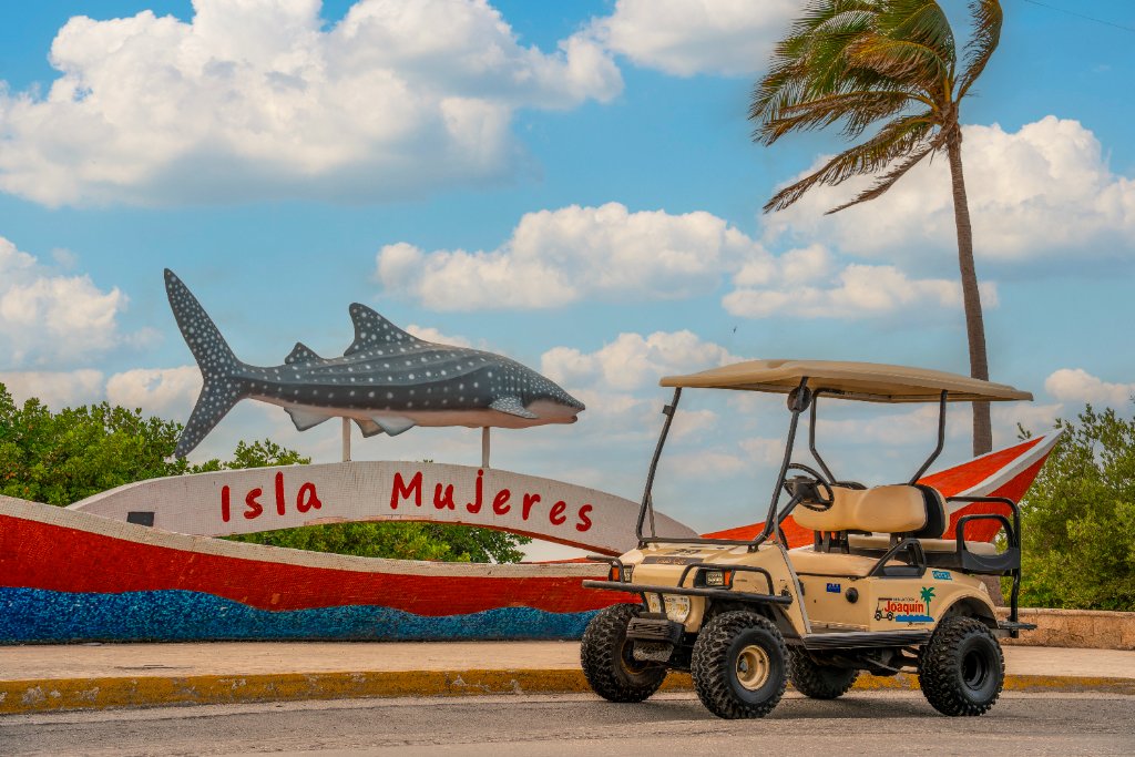 Vista aérea Isla Mujeres