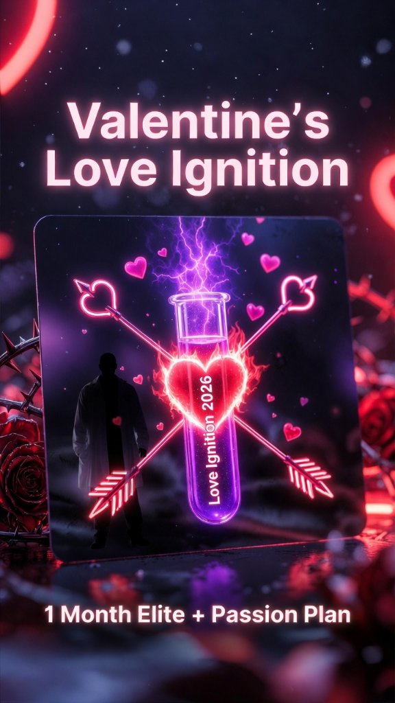Valentine's Love Ignition – 1 Month Elite + Passion Plan