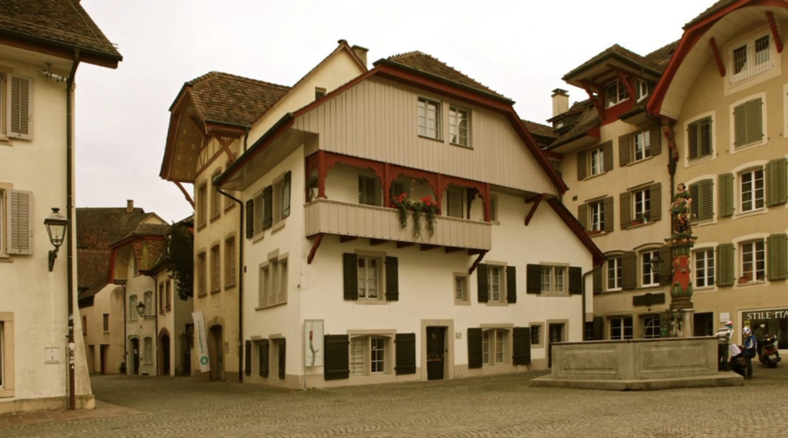 Naturpraxis Aarau - Praxiseingang Kirchgasse 13