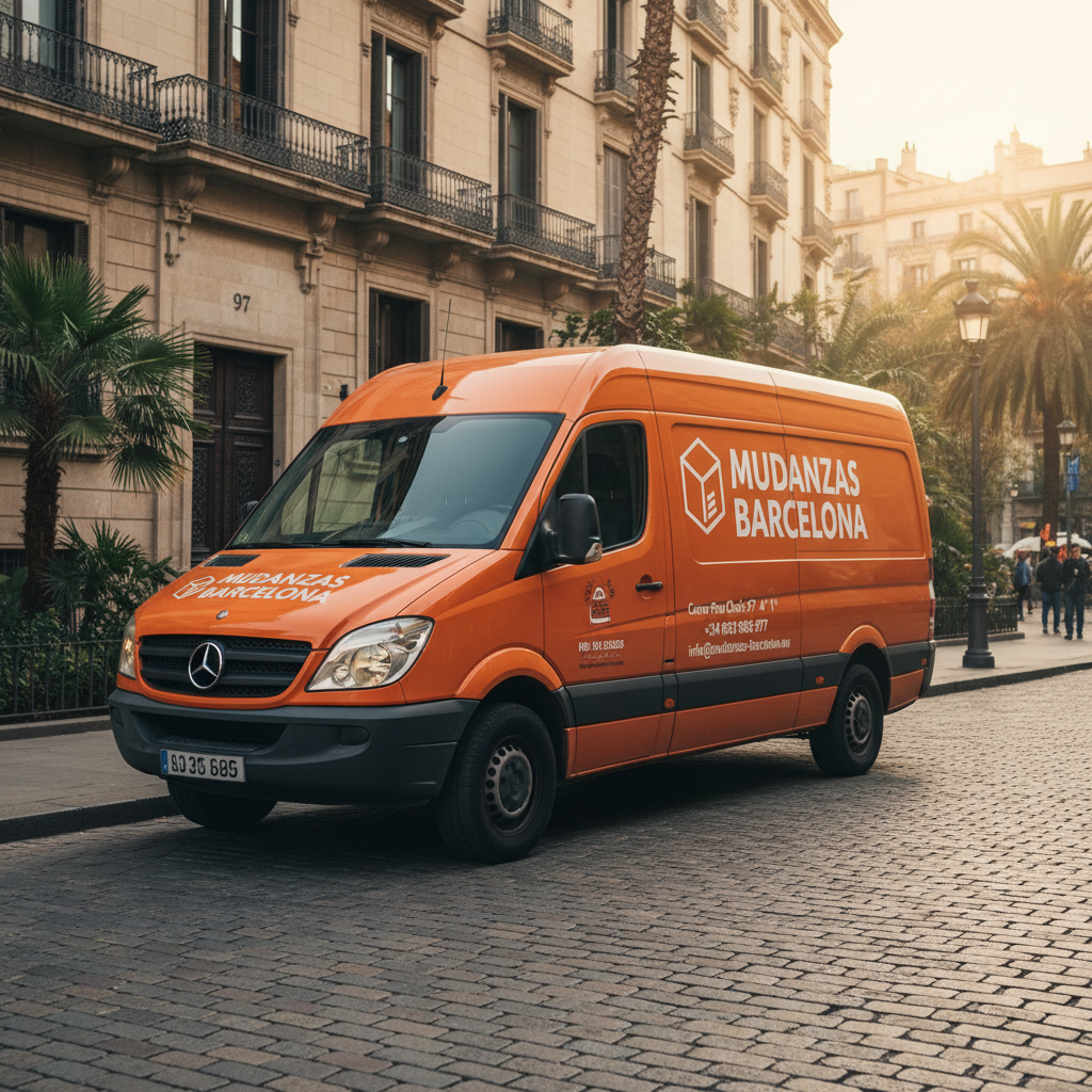 Furgoneta Mudanzas Barcelona