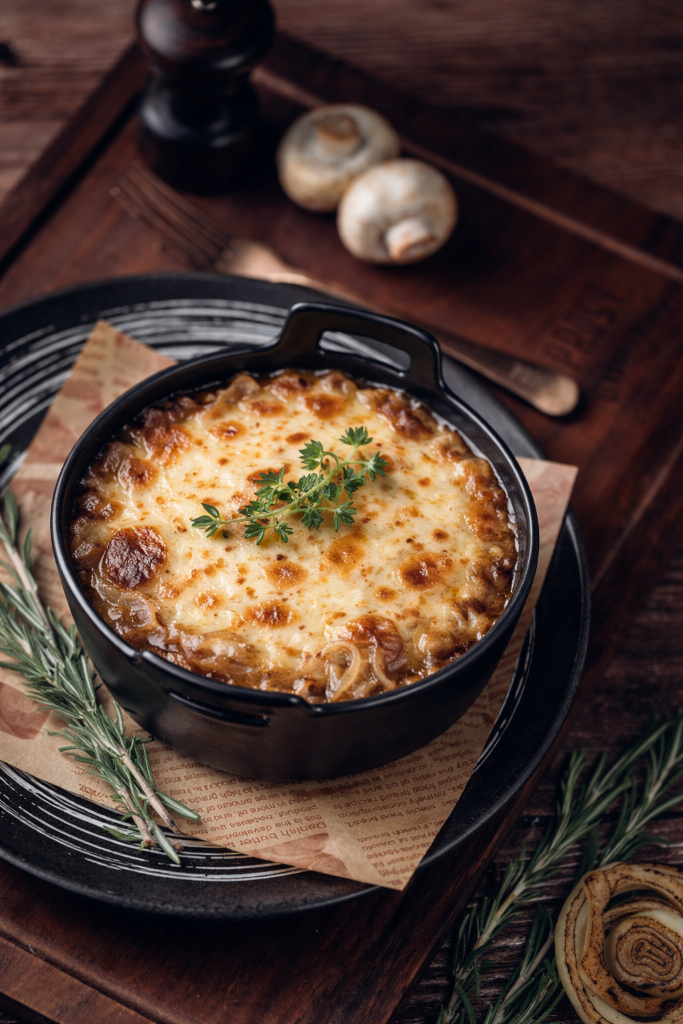 Gratinée à l'Oignon
