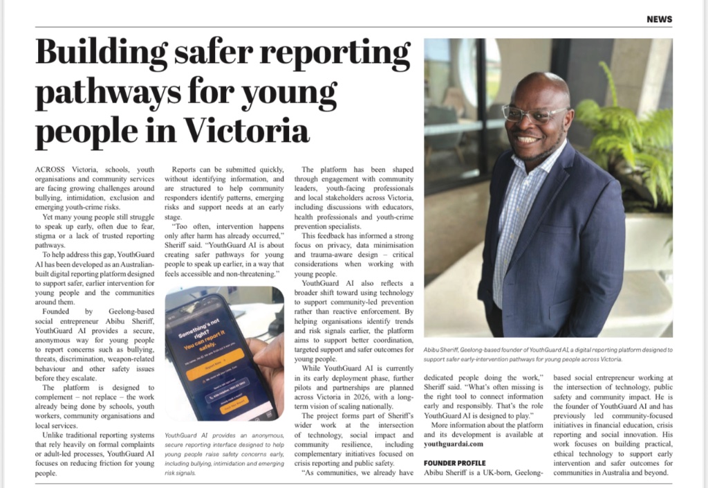 Building safer reporting pathways for young people in Victoria