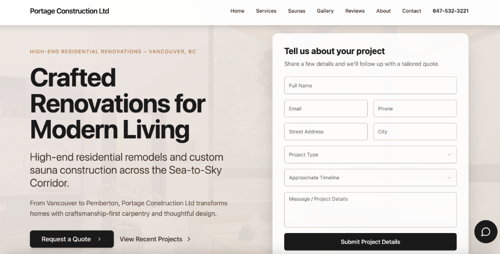 Portage Construction Ltd