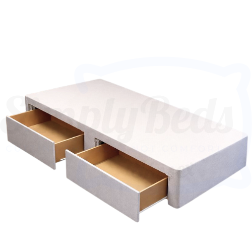 Value Divan Single 2drw (same side) Silver