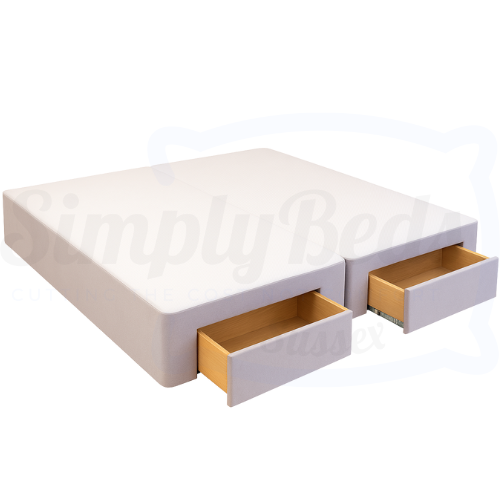 Value Divan Double 4drw Silver