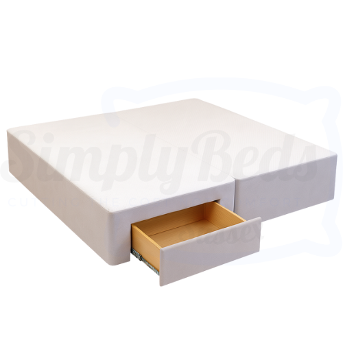 Value Divan Double 2drw (footend) Silver