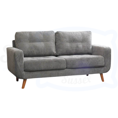 Deluxe 3-Seater (Grey Fabric)