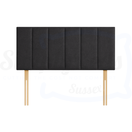 24" Premium Headboard - Black