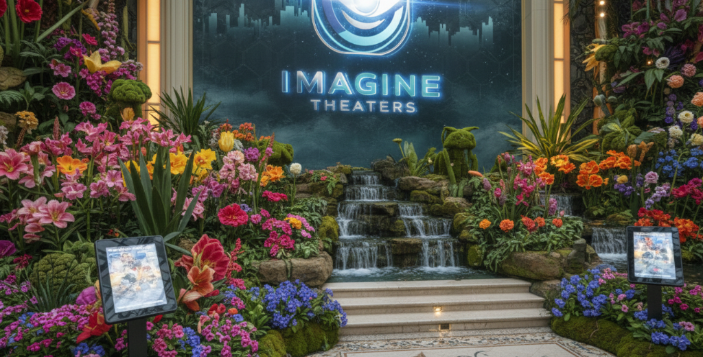 Imagine Theaters Botanical Lobby