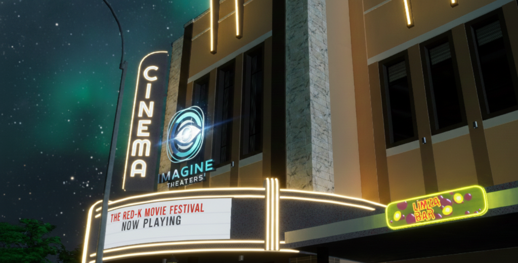 Imagine Theaters Cinema at Night