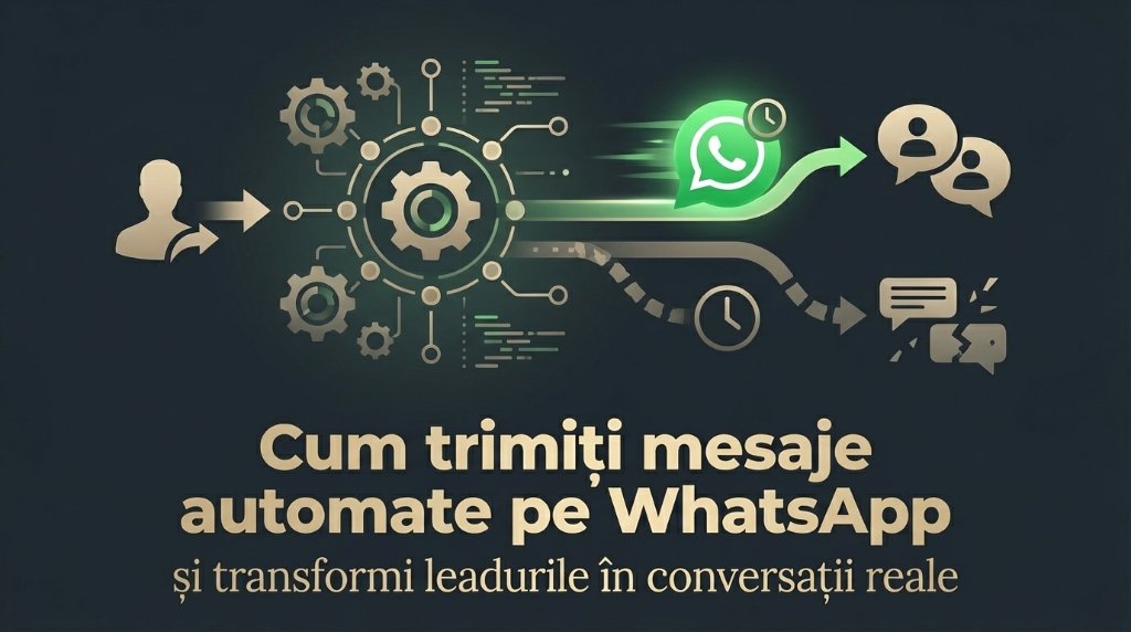 Cum trimiți mesaje automate pe WhatsApp și transformi leadurile în conversații reale