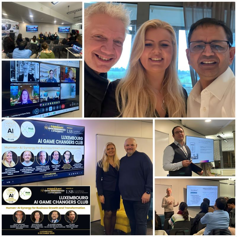 AI Game Changers Club Luxembourg Chapter - Inaugural Event