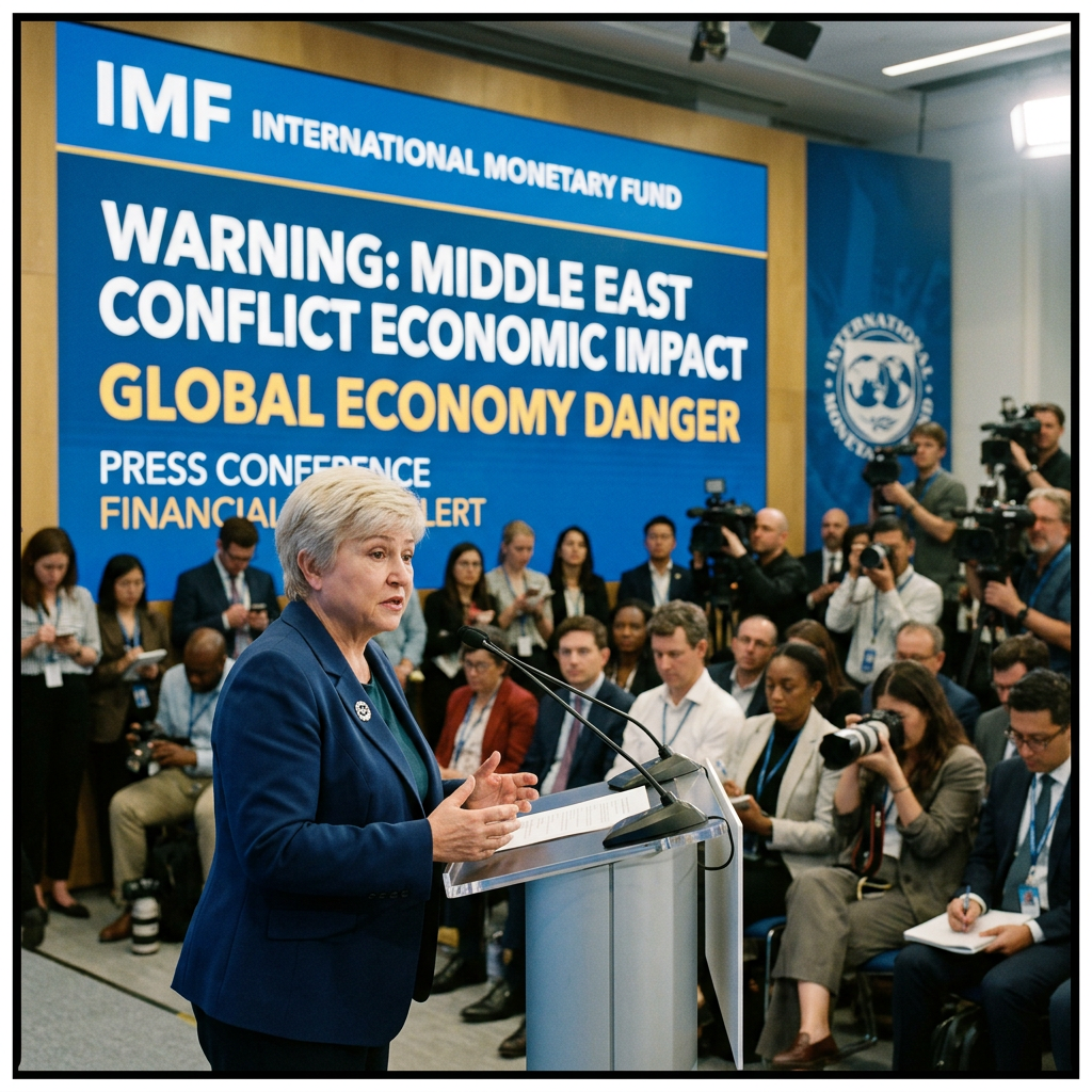 FMI Avisa: Economia Mundial em Perigo com Conflito no Oriente Médio