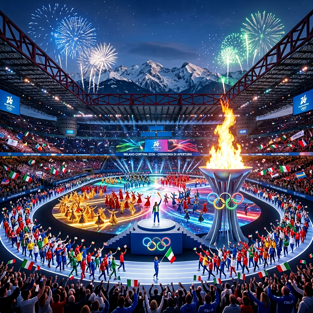 Jogos Olímpicos de Inverno 2026: Abertura em Milão