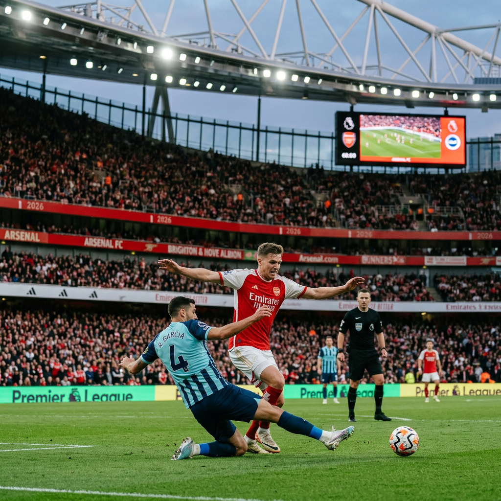 Arsenal e Brighton Se Enfrentam na Premier League Hoje