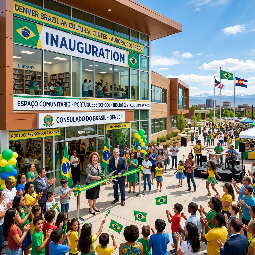 Denver Inaugura Centro Cultural Brasileiro com Apoio do Consulado e Comunidade Local
