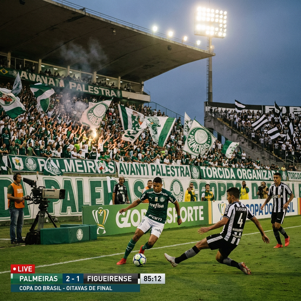 Copa do Brasil Ao Vivo: Figueirense Enfrenta Palmeiras Hoje